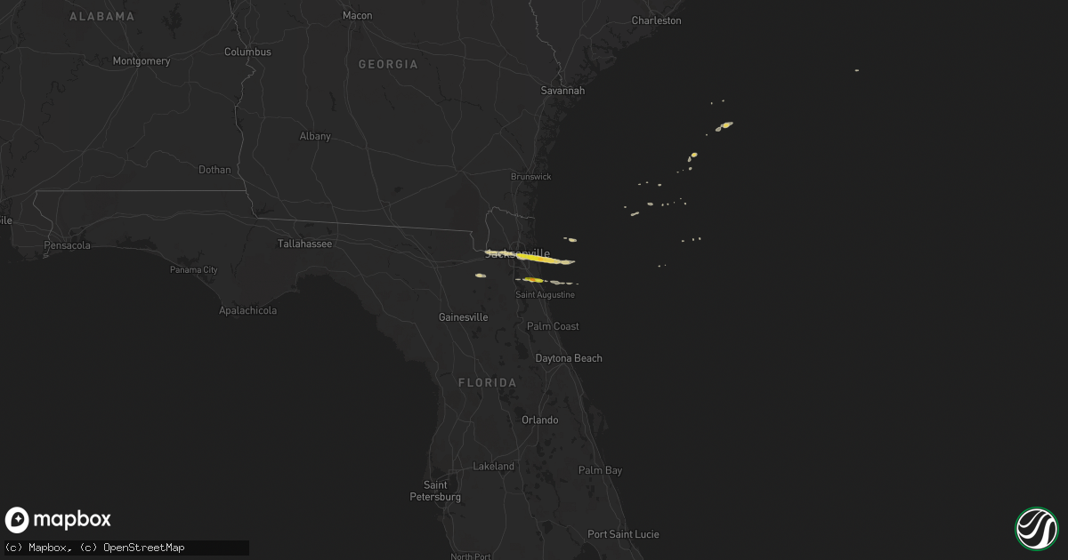 Hail map on January 21, 2014