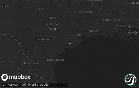Hail map preview on 01-23-2026