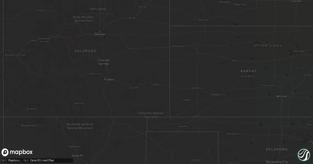 Hail map on January 27, 2021