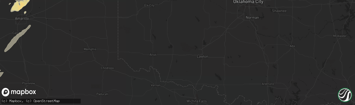 Hail map in Murdock, KS on February 2, 2012