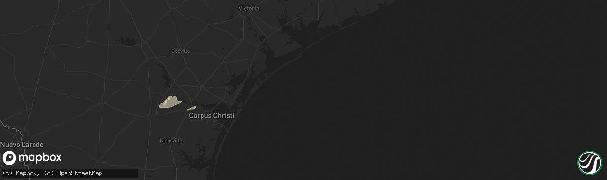 Hail map in Lyford, TX on February 4, 2012
