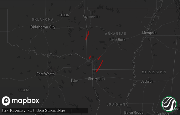 Hail map preview on 02-05-2013