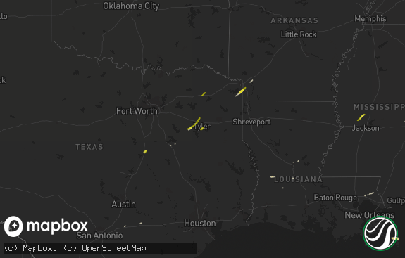 Hail map preview on 02-06-2018