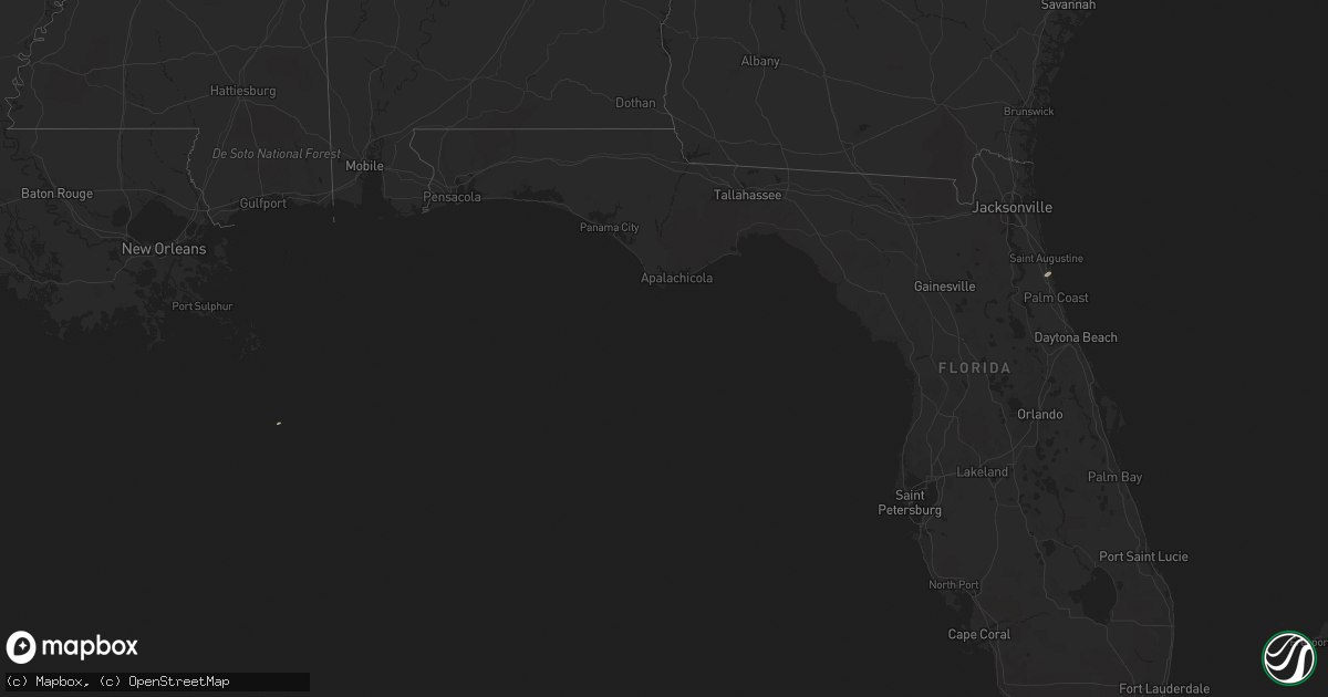 Hail map on February 10, 2023