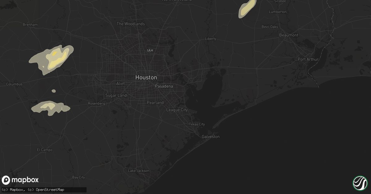 Hail map in Oakdale, LA on February 17, 2012