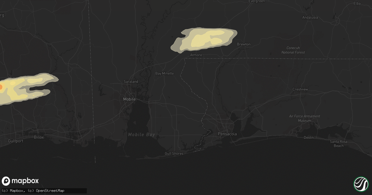 Hail map in Picayune, MS on February 18, 2012