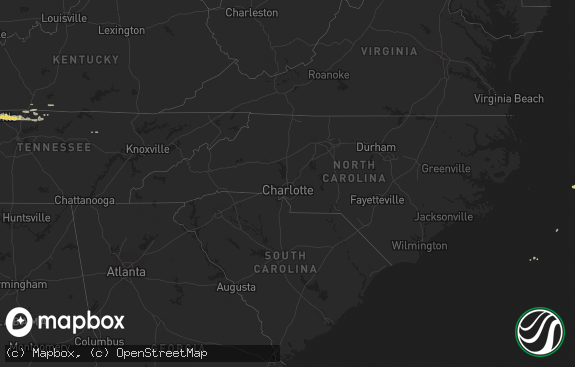 Hail map preview on 02-18-2014