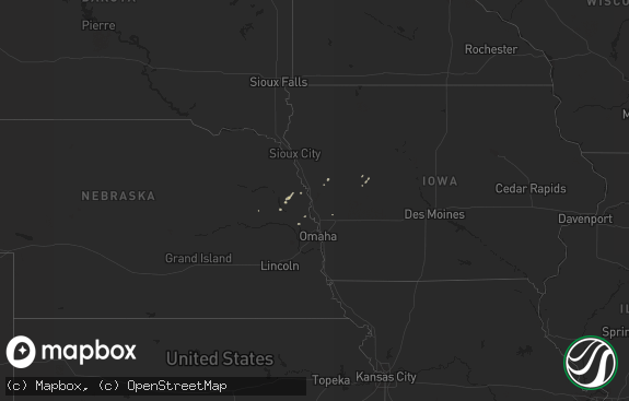 Hail map preview on 02-19-2011