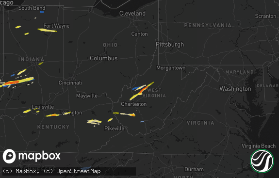 Hail map preview on 02-19-2026