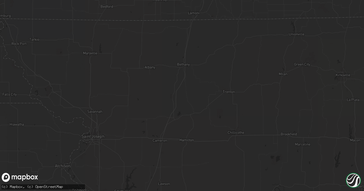 Hail map in Hubbard, IA on February 20, 2011
