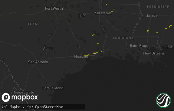 Hail map preview on 02-20-2014