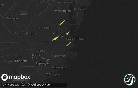 Hail map preview on 02-21-2014