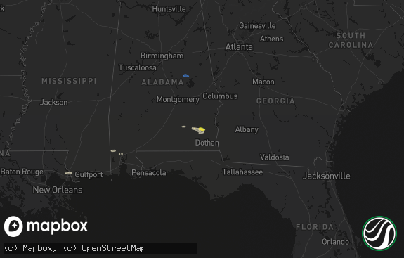 Hail map preview on 02-21-2026