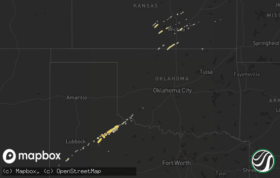 Hail map preview on 02-23-2011