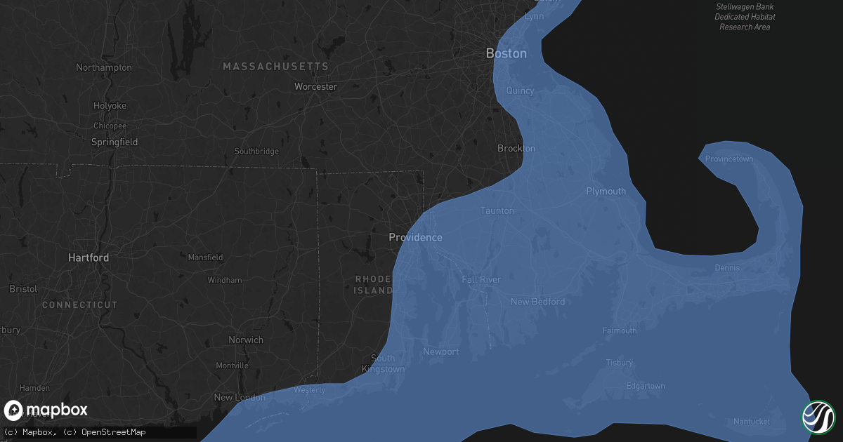 Hail map in Pawtucket, RI on February 23, 2026