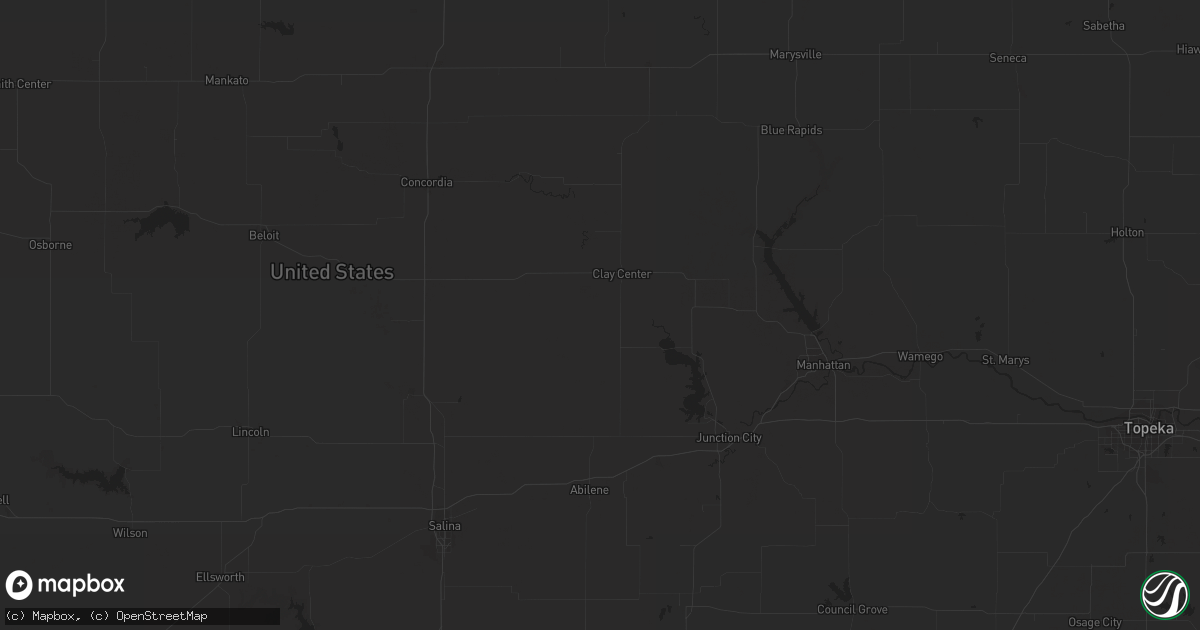 Hail map in Sunray, TX on February 26, 2023