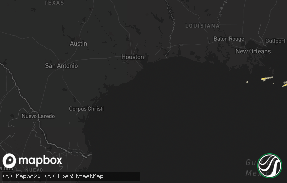 Hail map preview on 02-28-2019