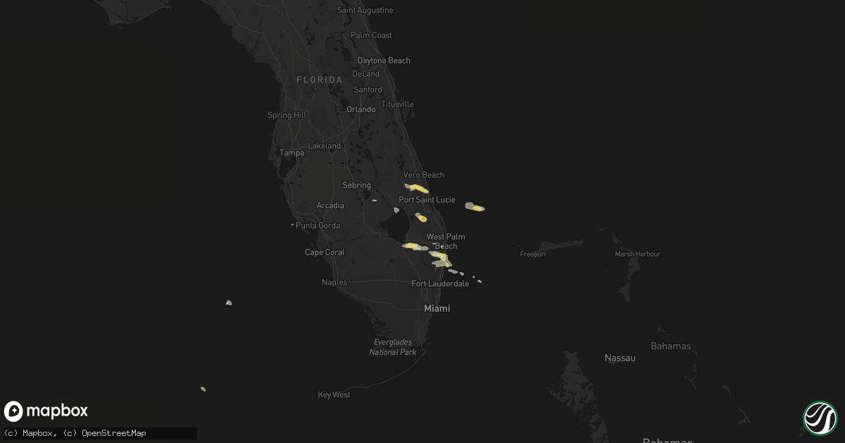 Hail map on February 28, 2026