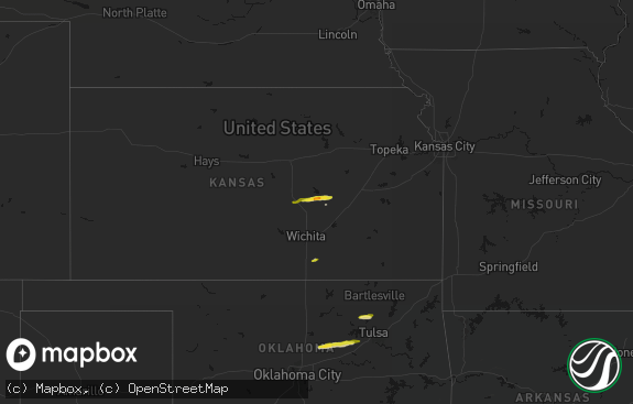 Hail map preview on 03-01-2026