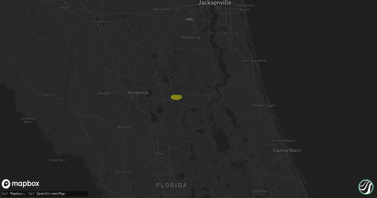 Hail map in Interlachen, FL on March 2, 2019