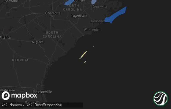 Hail Map in Santa Rosa Beach, FL on March 9, 2025 - HailTrace