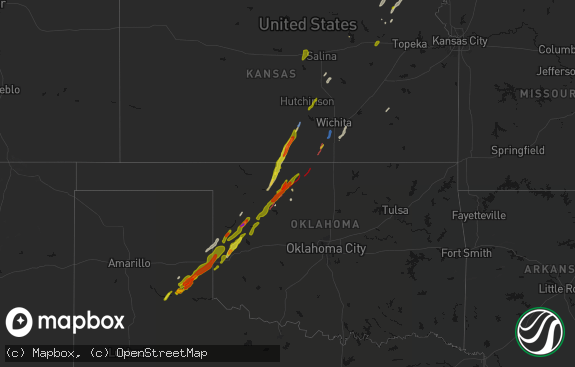 Hail map preview on 03-05-2026