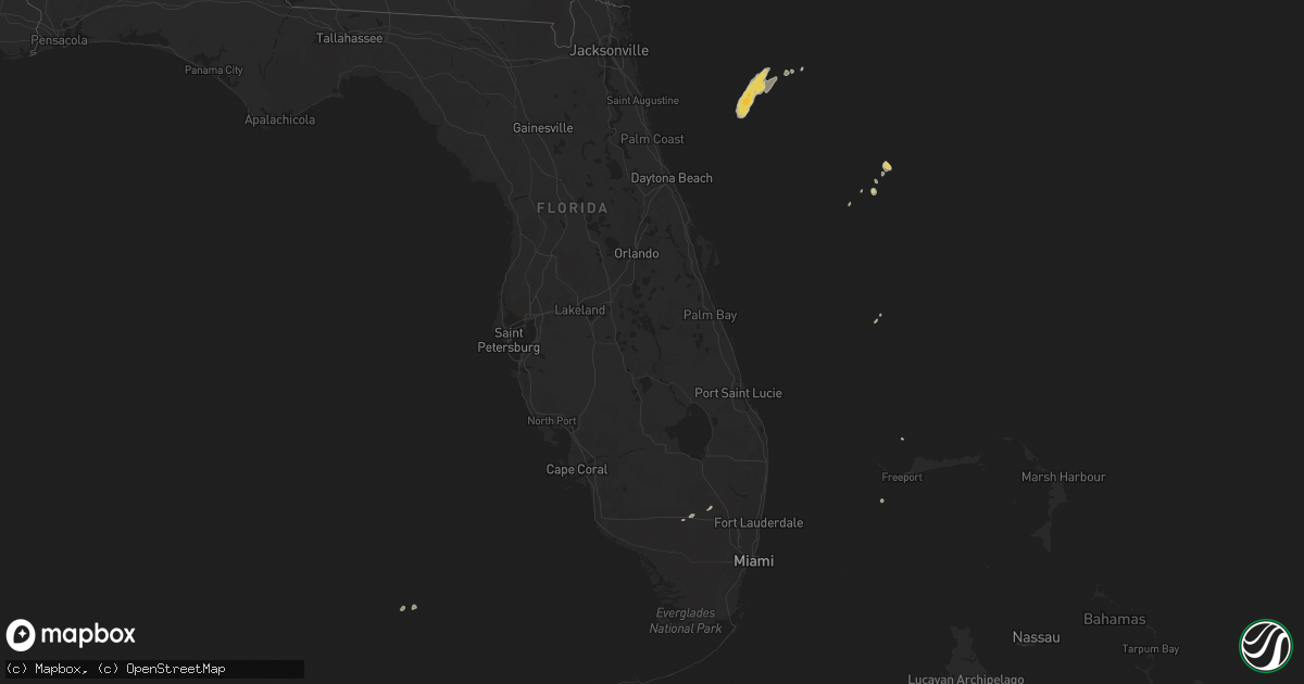 Hail map on March 6, 2014