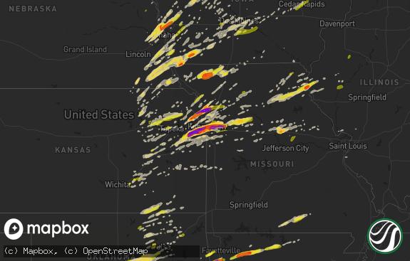 Hail map preview on 03-06-2017