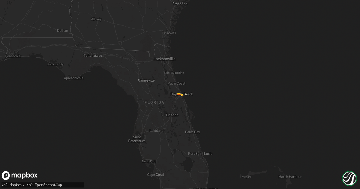 Hail map on March 6, 2021