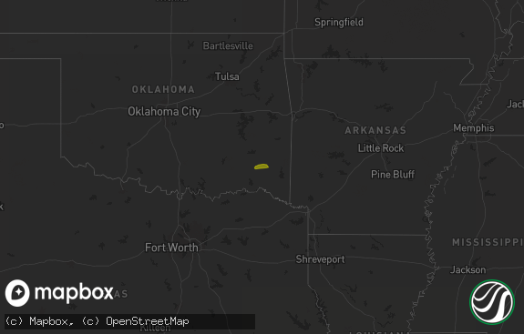 Hail map preview on 03-06-2025