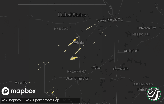 Hail map preview on 03-07-2012