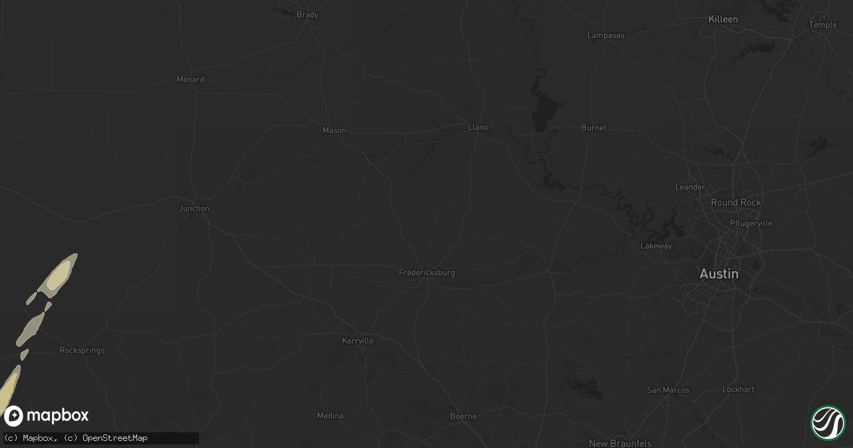 Hail map in Stephenville, TX on March 10, 2012
