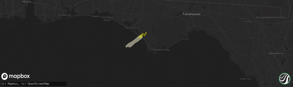 Hail map in Port Saint Joe, FL on March 10, 2022