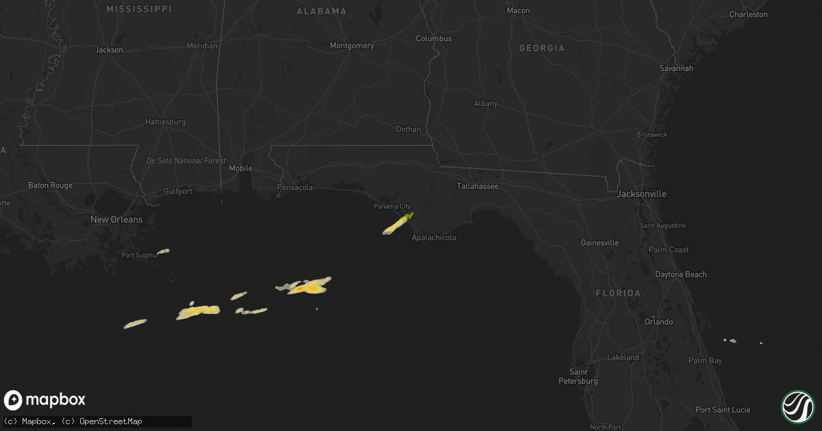 Hail map on March 10, 2022