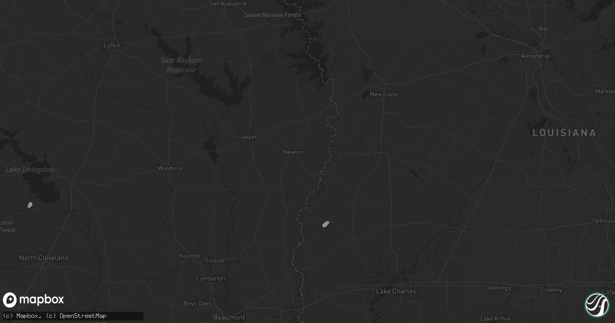 Hail map in Maurice, LA on March 11, 2012