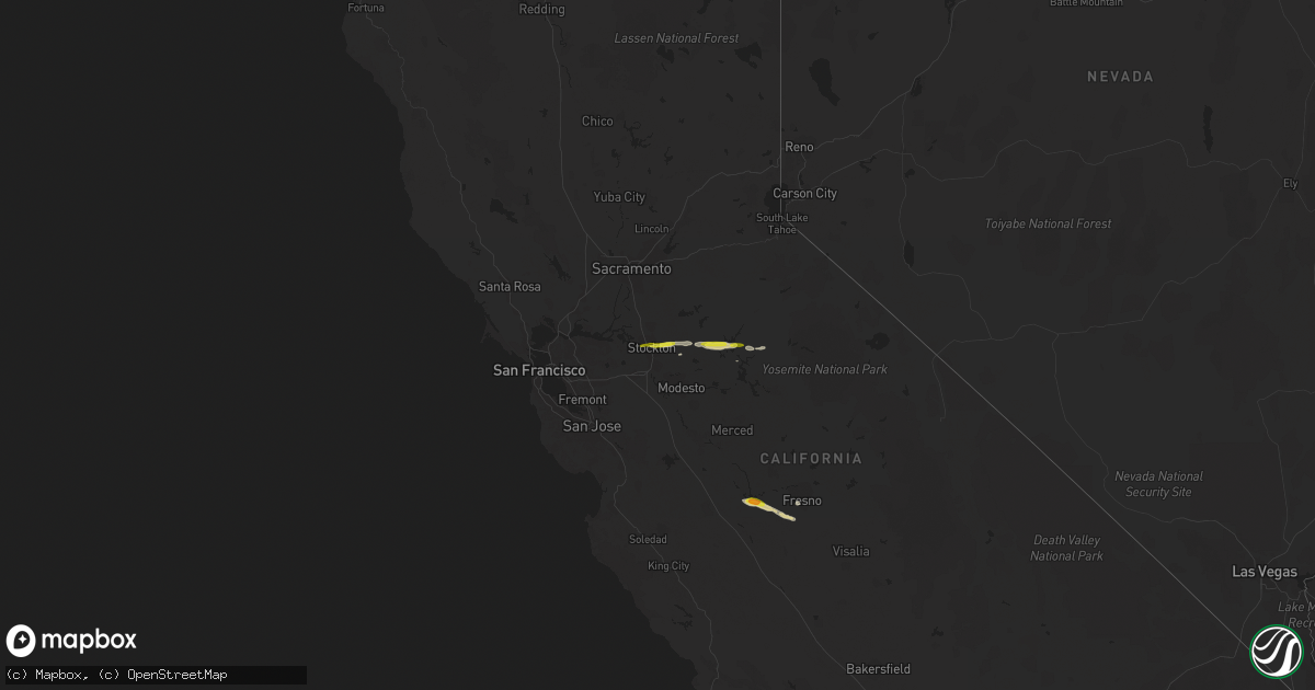 Hail map on March 11, 2023
