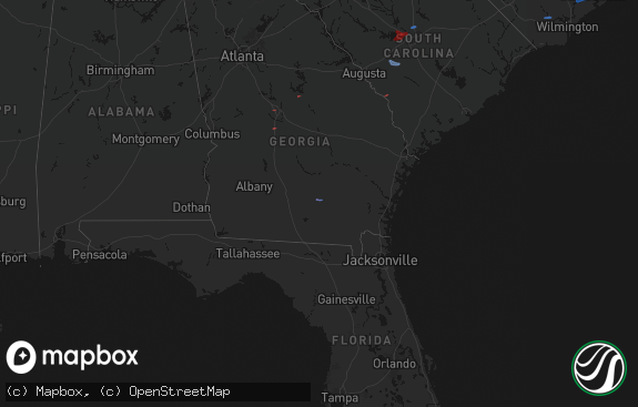 Hail map preview on 03-12-2026