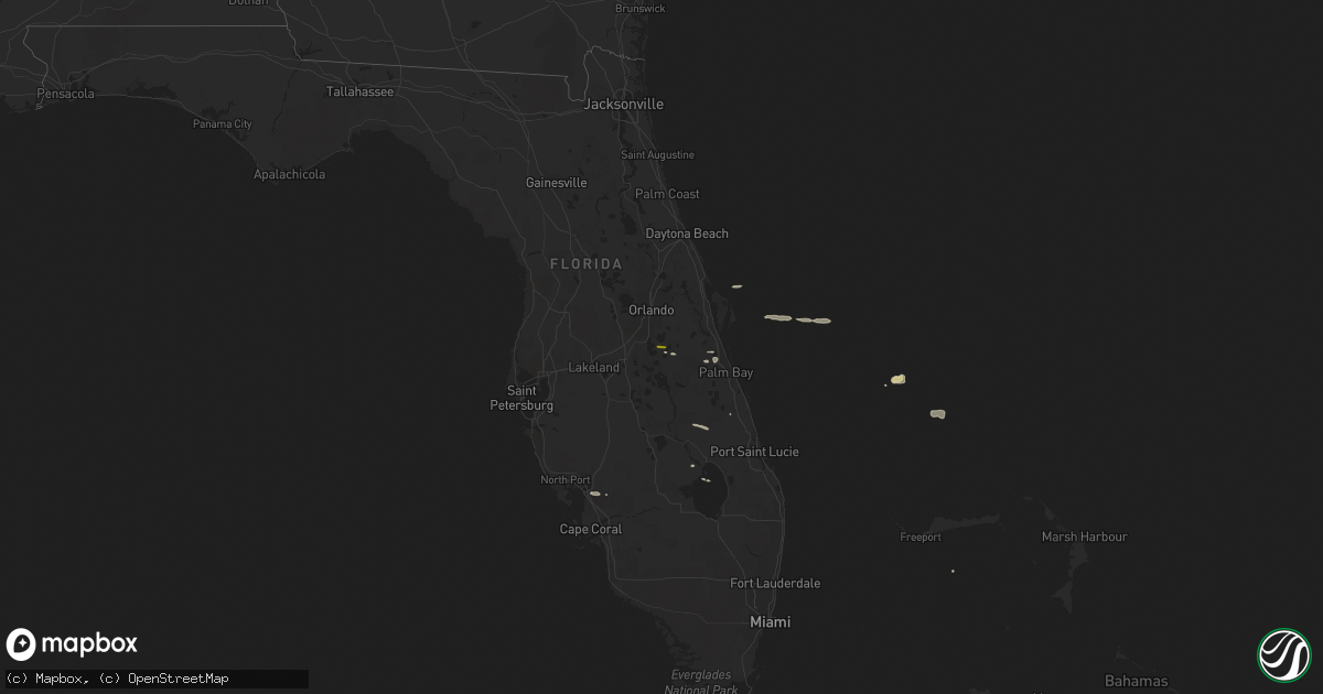 Hail map on March 13, 2023