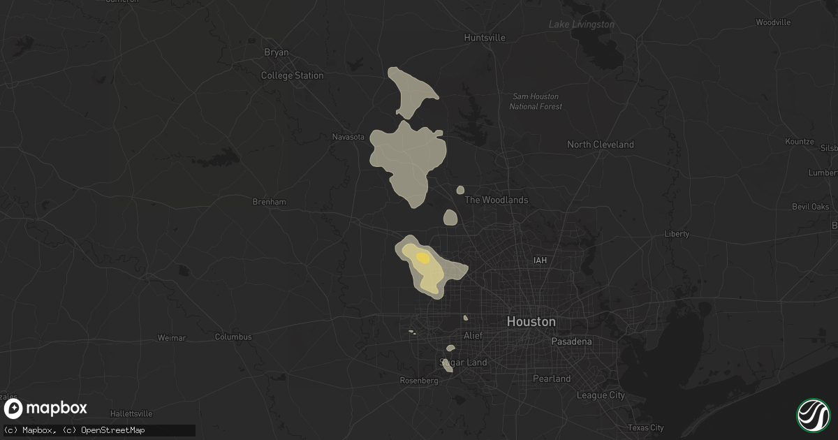 Hail map in Hockley, TX on March 14, 2011