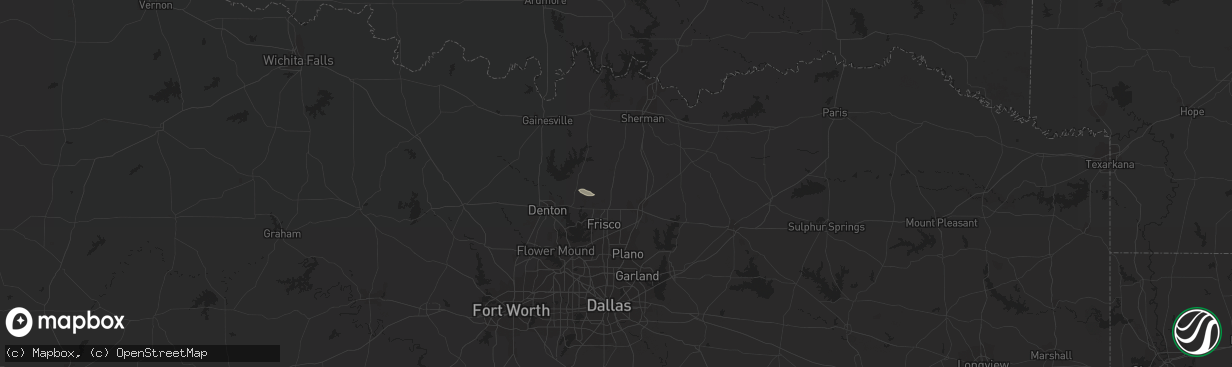 Hail map in Celina, TX on March 15, 2011