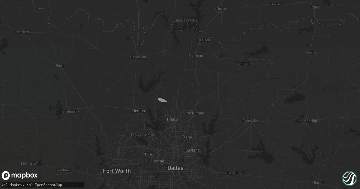 Hail map in Celina, TX on March 15, 2011