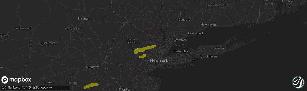 Hail map in Glen Rock, NJ on March 15, 2019