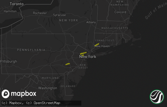 Hail map preview on 03-15-2019