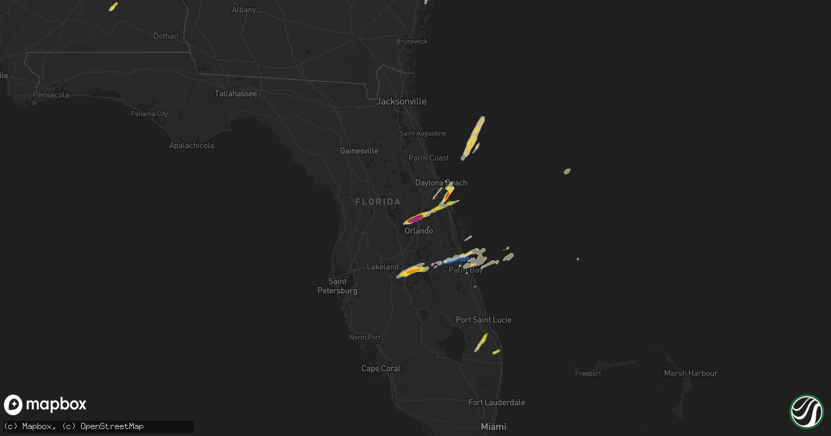 Hail map on March 16, 2022