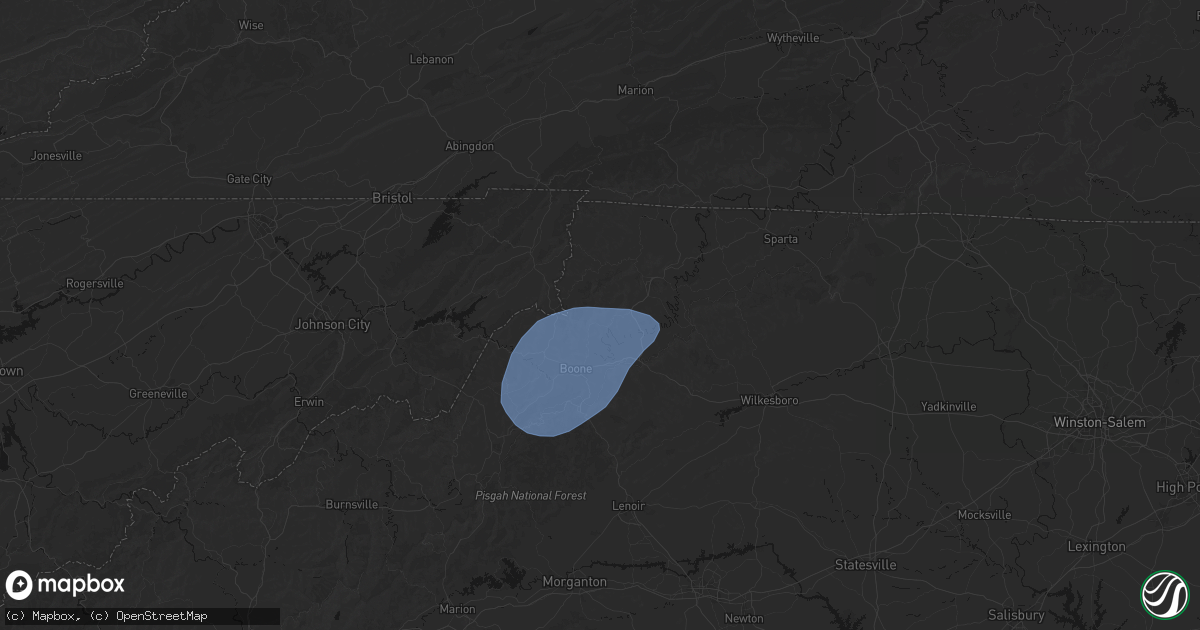 Hail map in Todd, NC on March 16, 2026