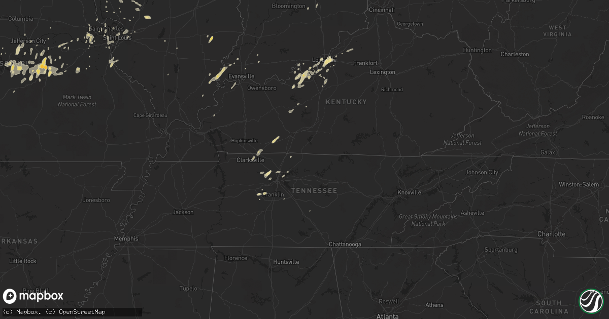Hail map in Wisconsin on March 17, 2012