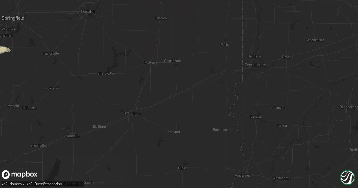 Hail map in Woodstock, IL on March 17, 2012
