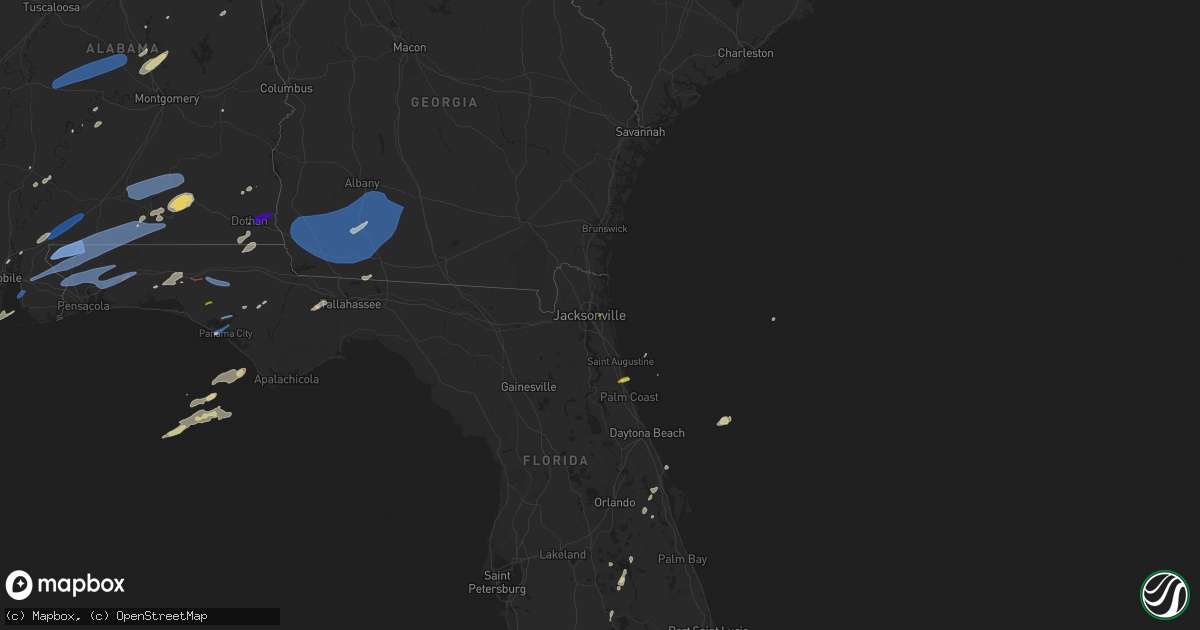 Hail map on March 18, 2022