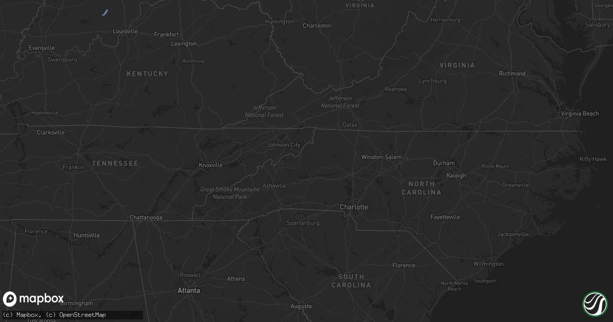 Hail map in Maryland on March 19, 2022