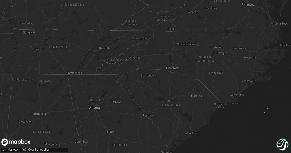 Hail map on March 19, 2022